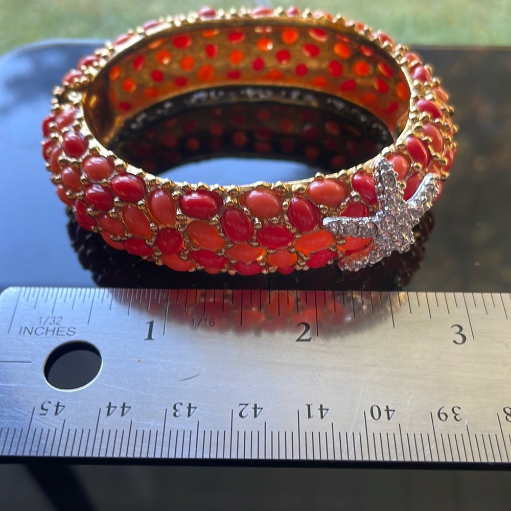 KENNETH JAY LANE Signed Starfish Bracelet - Picture 7 of 9